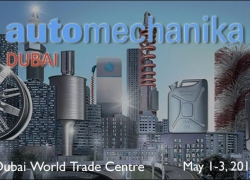 Automechanika Dubai 2018 at Dubai World Trade Centre on 1 – 3 May 2018