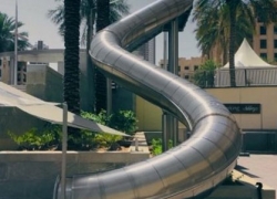 Downtown Slide Dubai – Place to visit in Dubai, UAE.