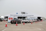 Drive Through Screening Tents For Covid 19 Prevention in UAE