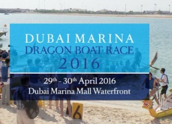 Dubai Marina Dragon Boat Race 2016 – Events in Dubai, UAE.