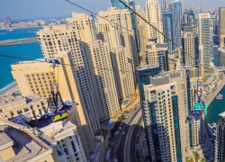 XLine Dubai Marina – World’s Longest Urban Zipline – Tourist Attractions in Dubai, UAE