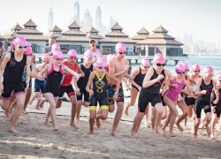 Ignite Pink is Punk Swim Run Dubai 2019