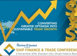 The Maritime Standard Ship Finance and Trade Conference 2018, UAE – November 6, 2018