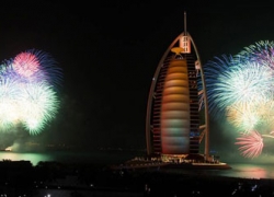 The New Year Gala Dinner at Burj Al Arab – New Year Events in Dubai, UAE.