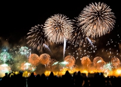 New year fireworks Abu Dhabi 2023 Location