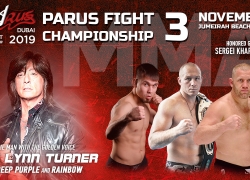 PaRUS Fight Championship on Nov 3rd at Jumeirah Beach Hotel Dubai