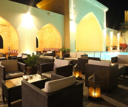 Tilal Liwa Hotel Review - Candle Light Dinner