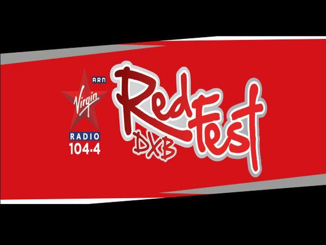 Virgin Radio RedFestDXB Dubai 2017 on 2nd and 3rd Feb at Dubai Media City Amphitheatre