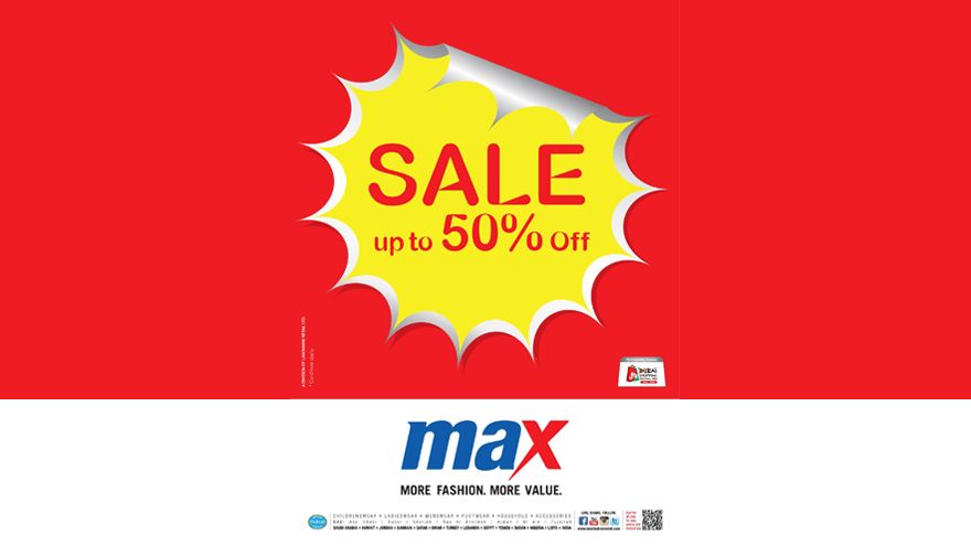 Max Fashion UAE – DSF 2014 Discount