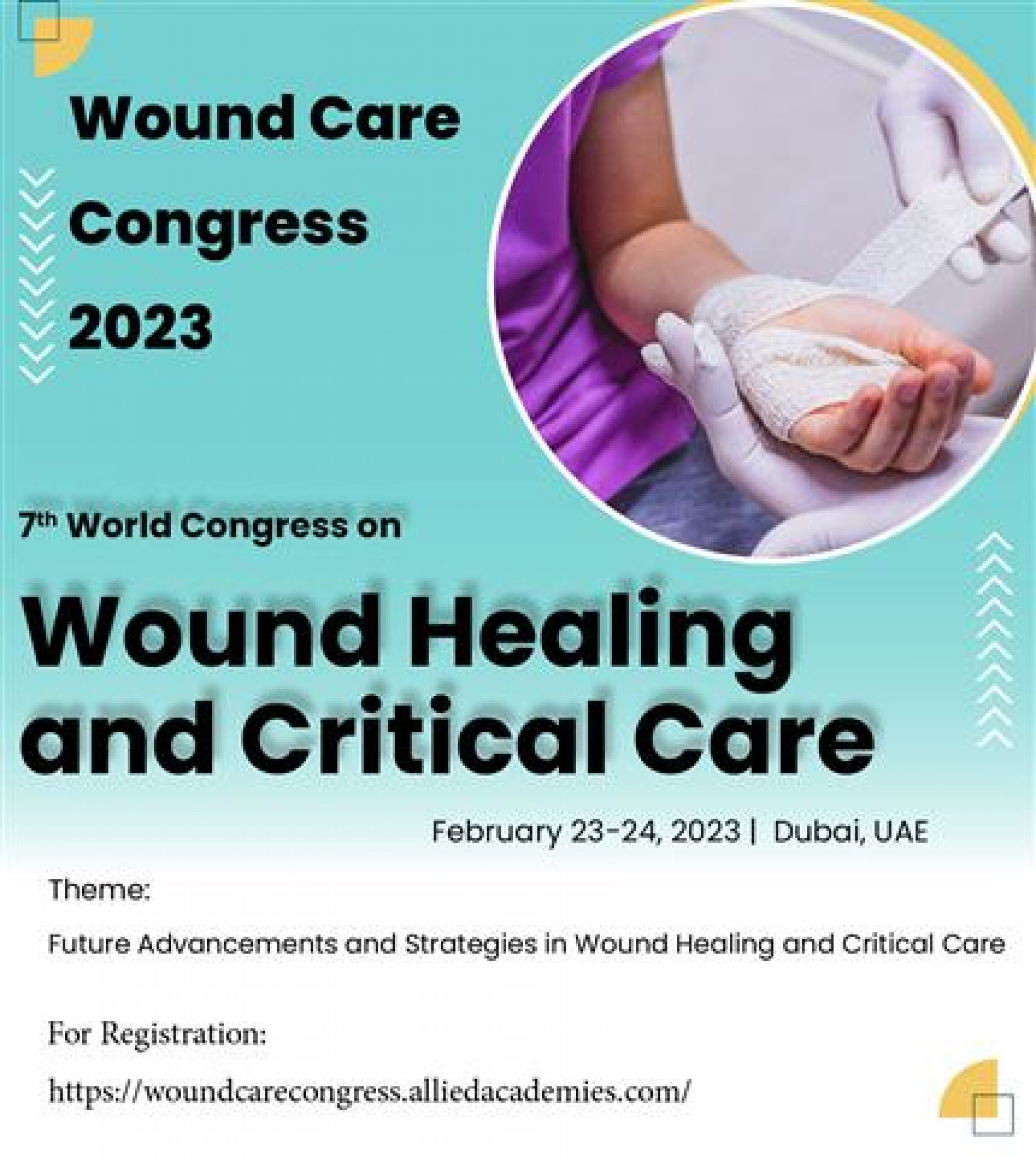 7th World Congress on Wound Healing and Critical Care 2023