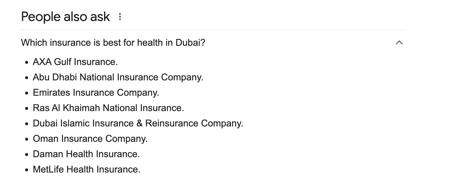 Best health insurance in Dubai