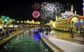 Dubai Global Village fireworks timing