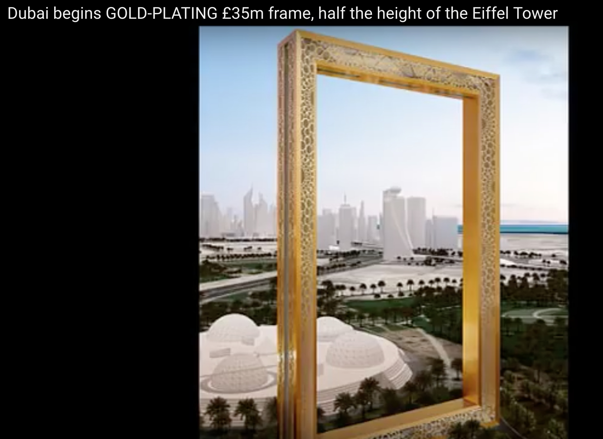 Dubai Frame Location Map Opening Date Time Ticket Entry Fee Visitors Guide