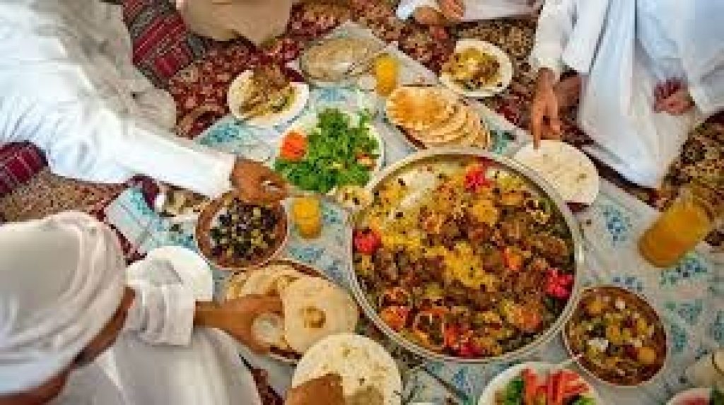 Iftar feast