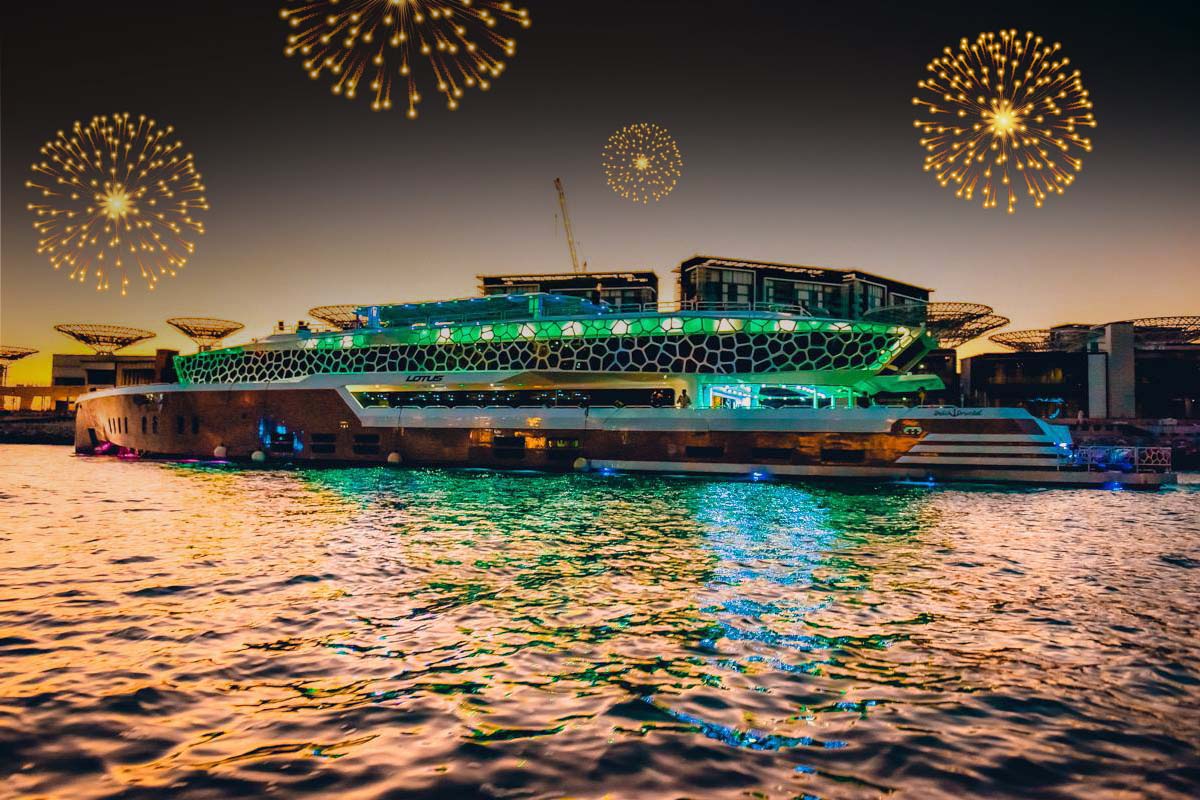 New Year's Eve Dubai 2024 Yacht Party Packages