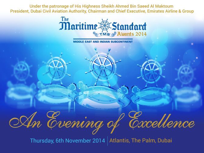 The Maritime Standard Awards 2014 Dubai