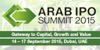 Arab IPO Summit 2015 in Dubai | Events in Dubai, UAE