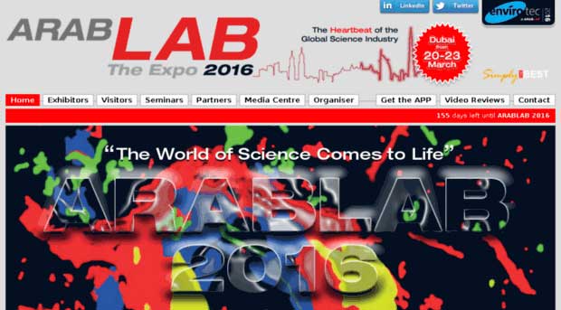 Arablab Expo 2016 – Events in Dubai, UAE
