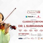Dr. L Subramaniam Concert at Dubai Opera 2019