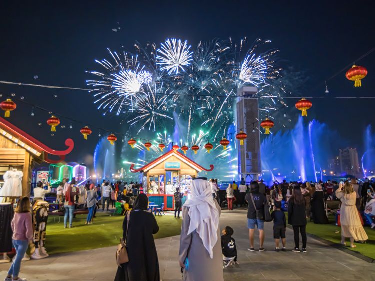 New Year Fireworks Dubai 2023