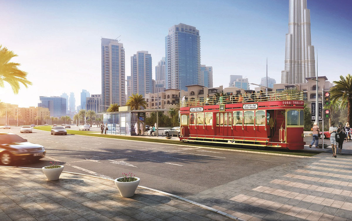 Dubai Trolley | Tramway in Dubai, UAE