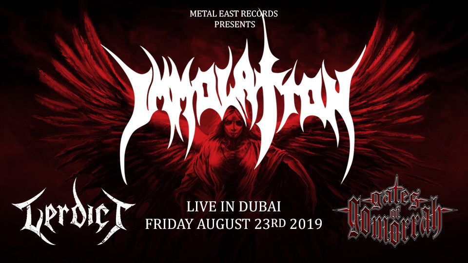 Immolation Live Concert in Dubai