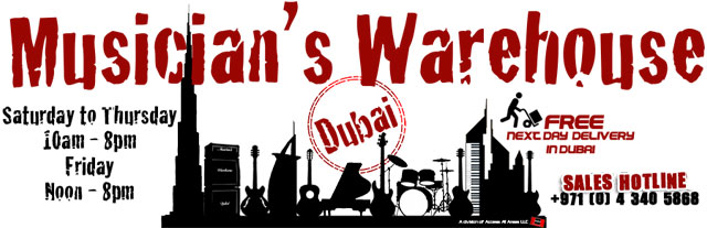 Musicians Warehouse Dubai – Music Instrument Stores in Dubai, UAE.