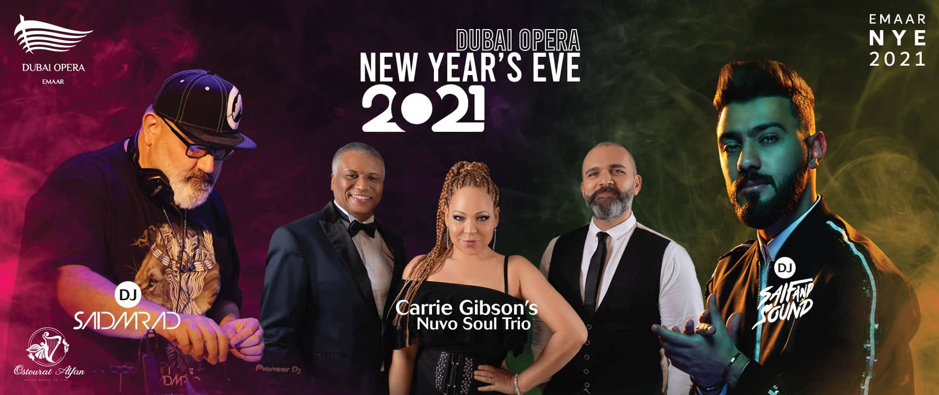 New Year’s Eve 2021 at Dubai Opera