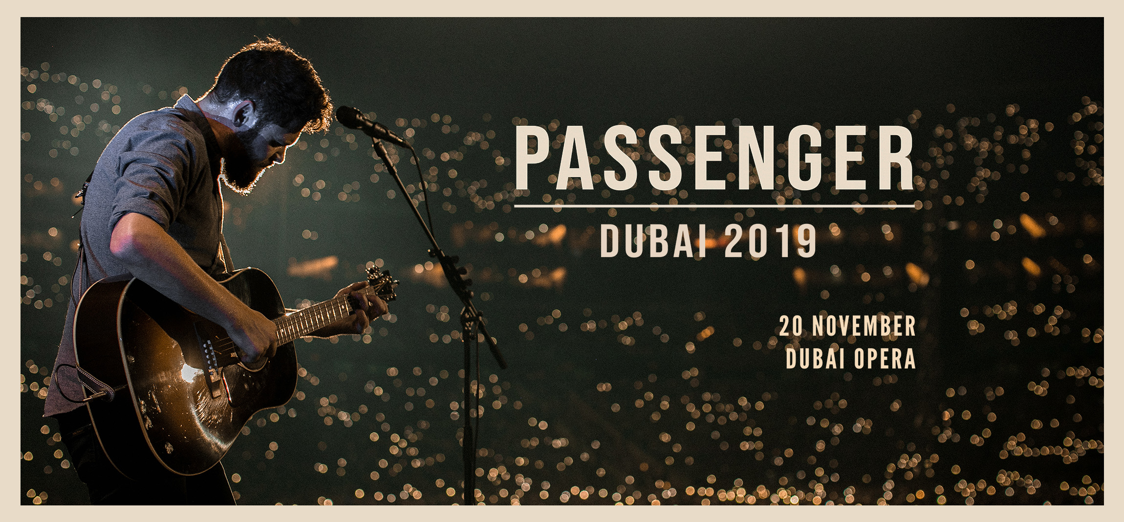 Passenger at Dubai Opera House 2019