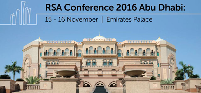 RSA Conference 2016 Abu Dhabi – Events in Abu Dhabi, UAE.