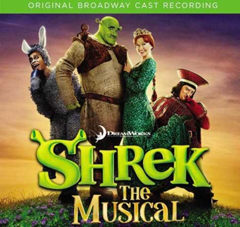 "Shrek The Musical" live show banner