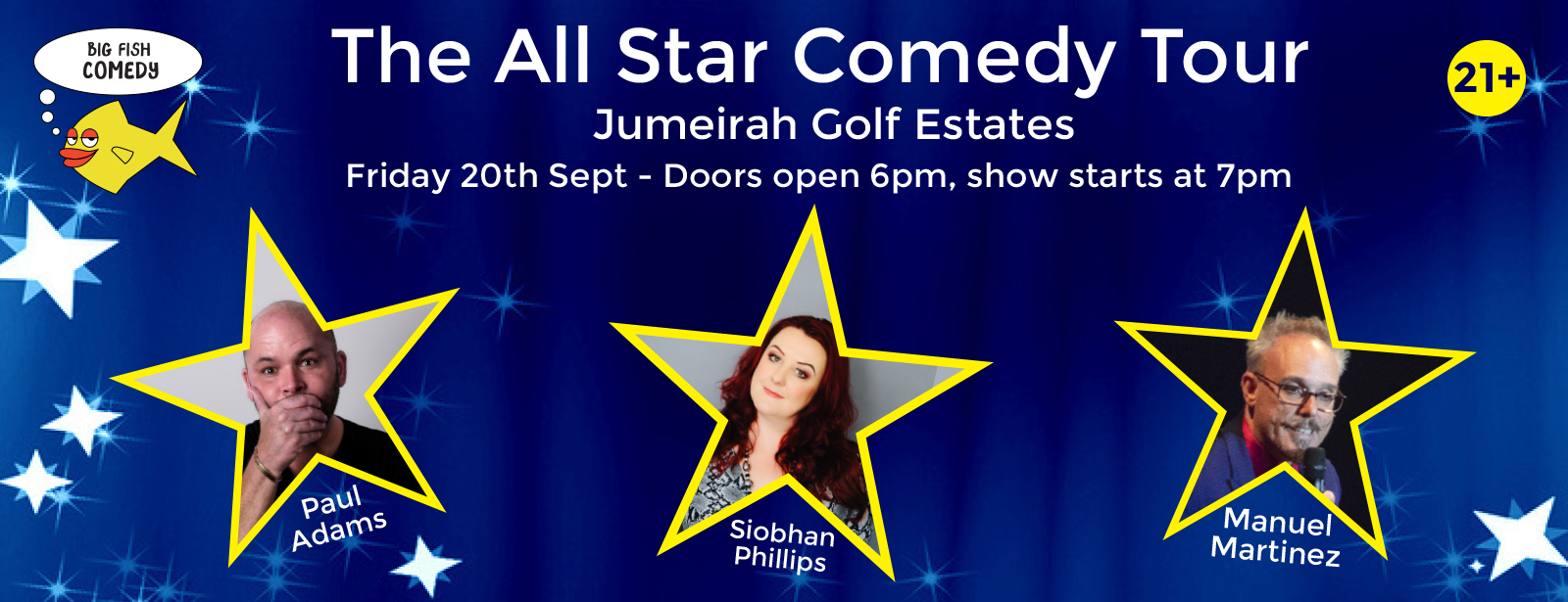 The All Star Comedy Tour Dubai 2019