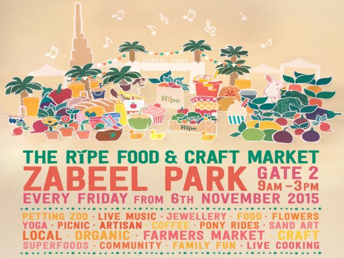 The Ripe Food & Craft Market – Zabeel Park, Dubai