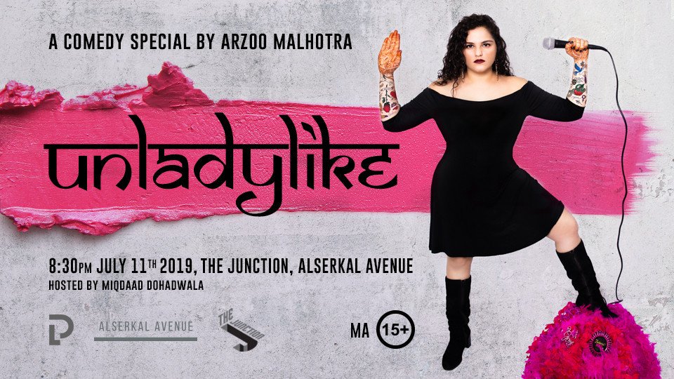 “Unladylike” by Arzoo Malhotra-Comedy Show in Dubai